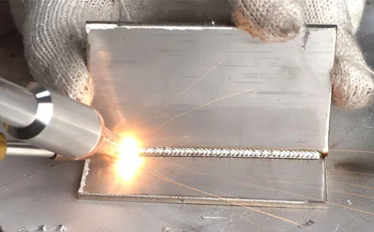 Jobon Laser Welding Machine: 0.5MM Stainless Steel Sheet Welding