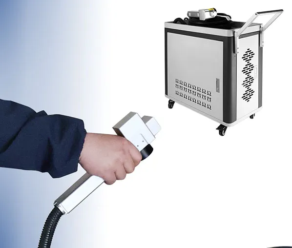 Push-pull pulse laser cleaning machine