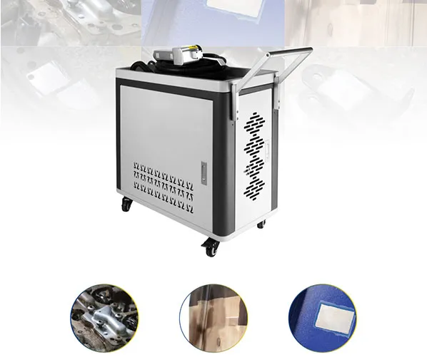 Push-pull pulse laser cleaning machine