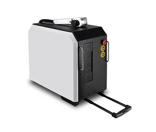 Pull rod pulse laser cleaning machine