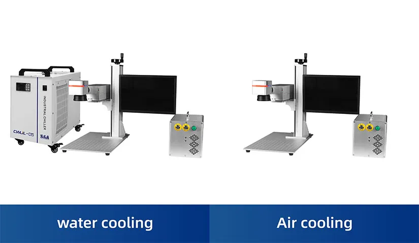 Split Fiber Laser Marking Machine