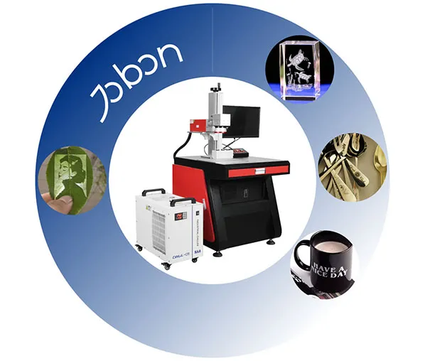 Cabinet UV laser marking machine