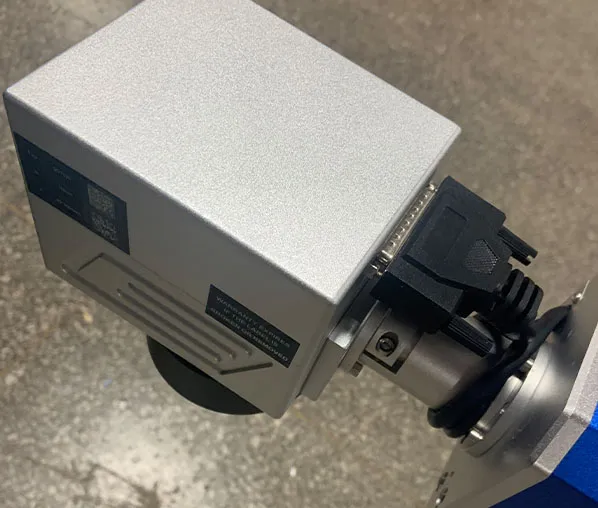 Flying UV laser marking