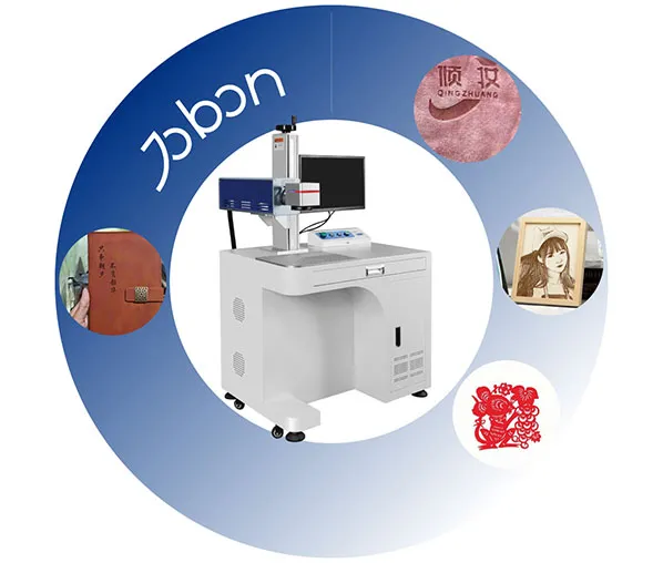 Cabinet CO2 laser marking machine