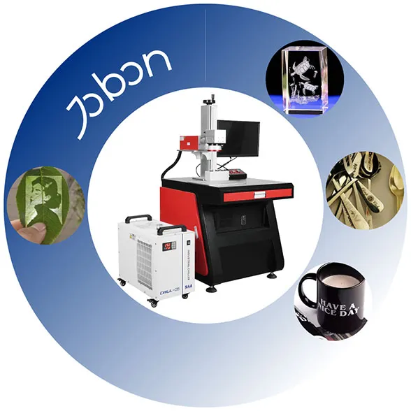 Cabinet UV laser marking machine