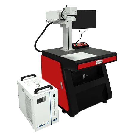 Cabinet UV laser marking machine
