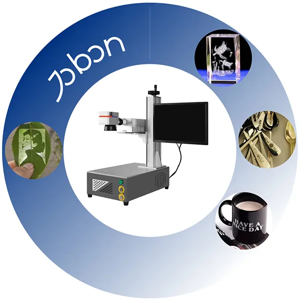 Desktop UV laser marking