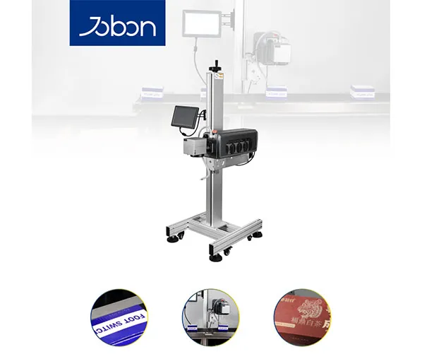 Flying CO2 laser marking machine