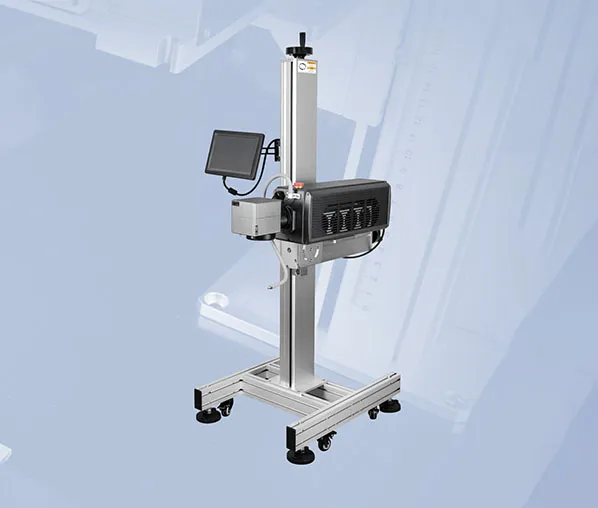 Flying CO2 laser marking machine