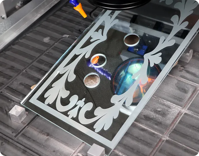 Laser sandblasting machine