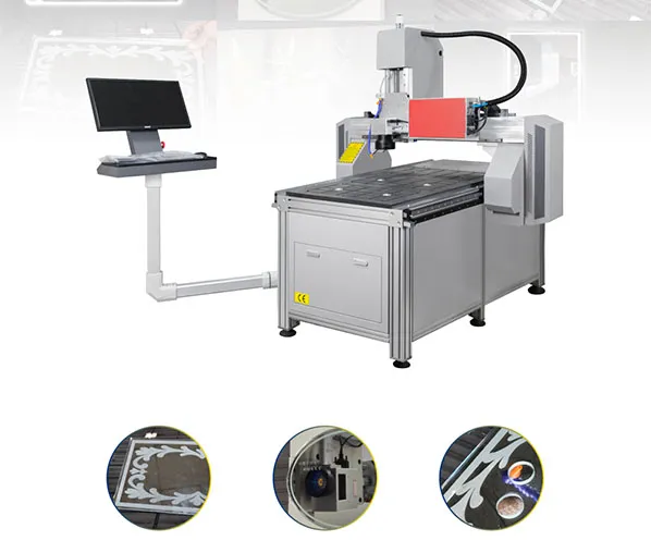 Laser sandblasting machine