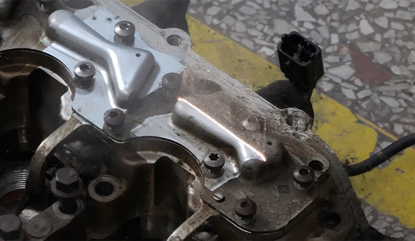 Pulse cleaning - Oil removal