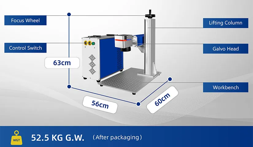 Split Laser Marking Machine