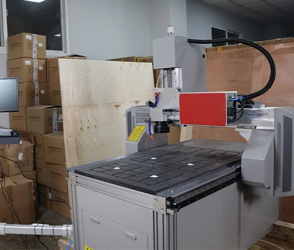 Laser sandblasting machine