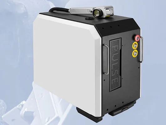 Pull rod pulse laser cleaning machine