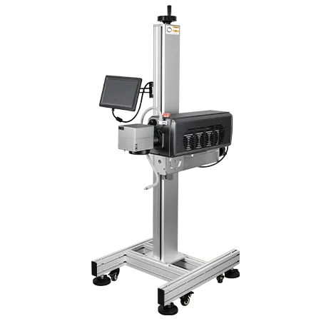 Flying CO2 laser marking machine