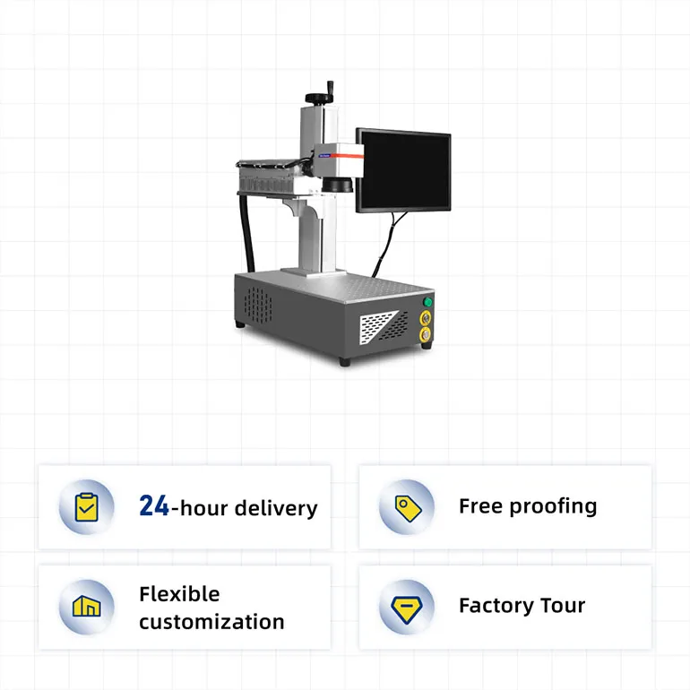 Desktop UV laser marking
