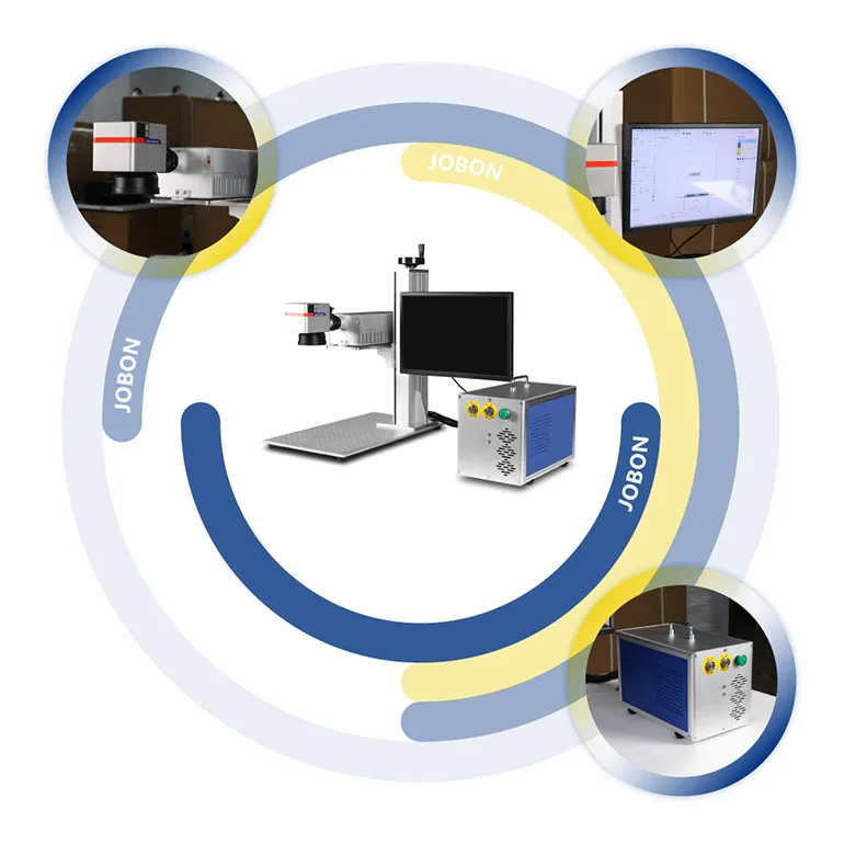 Split UV laser marking machine