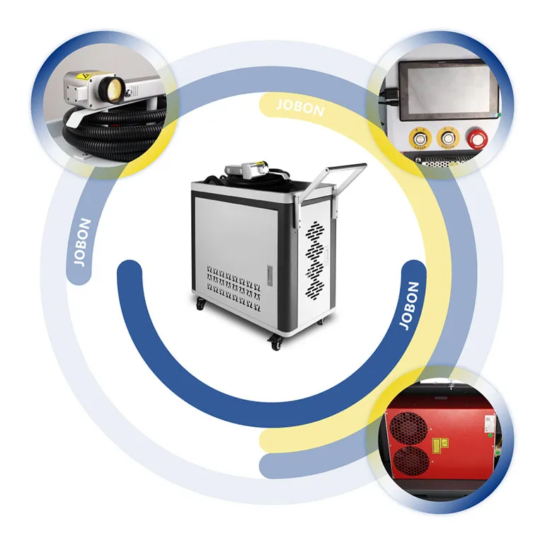 Push-pull pulse laser cleaning machine