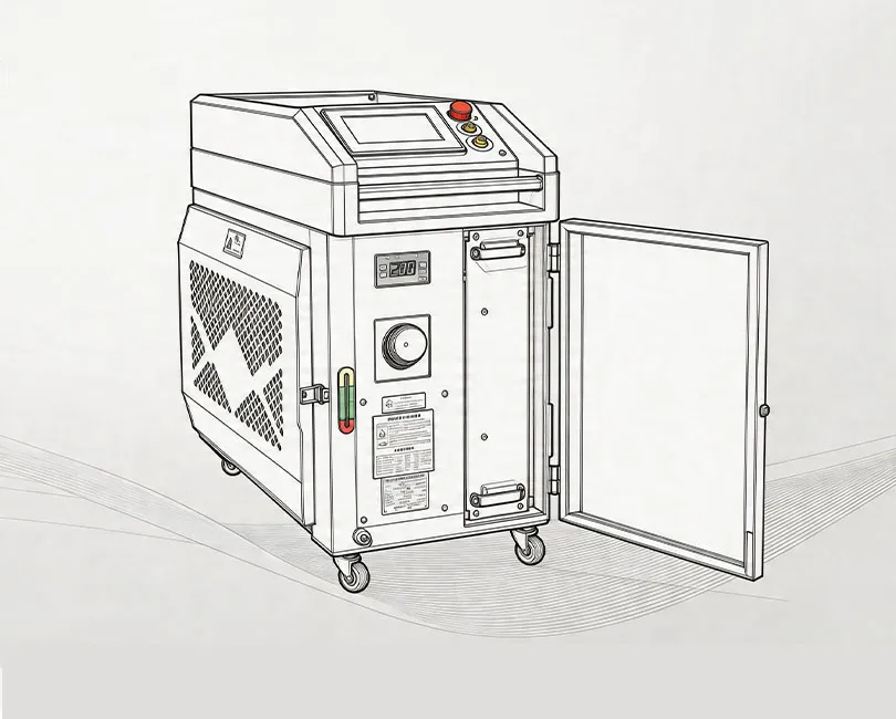 Pulse Laser Cleaning machine