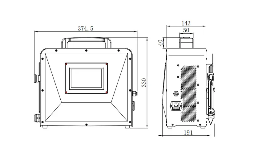 QCW Portable Spot Welding Machine