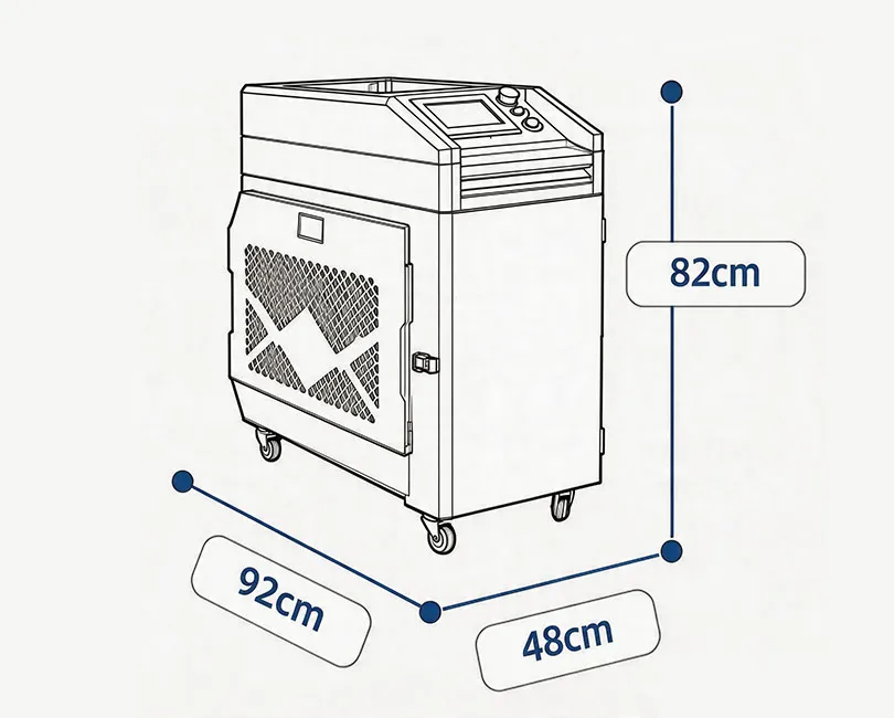 Pulse Laser Cleaning machine