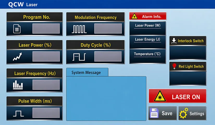 QCW Portable Spot Welding Machine