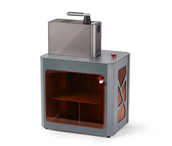 Dual Light Fiber Laser Marking Machine