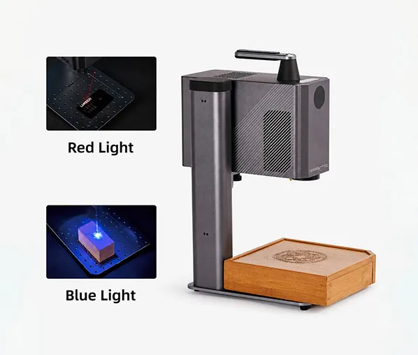 Dual Light Fiber Laser Marking Machine