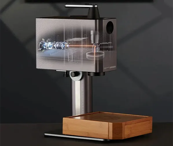 Dual Light Fiber Laser Marking Machine